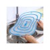 Cutting Board Non Slip Vegetable Meat blue color